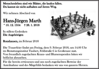Jürgen Marth verstorben